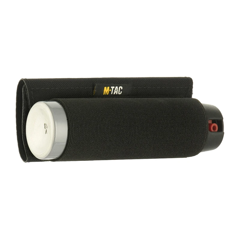 Dyskretny pokrowiec, uchwyt na gaz pieprzowy Gen,II na pasek M-Tac czarny 