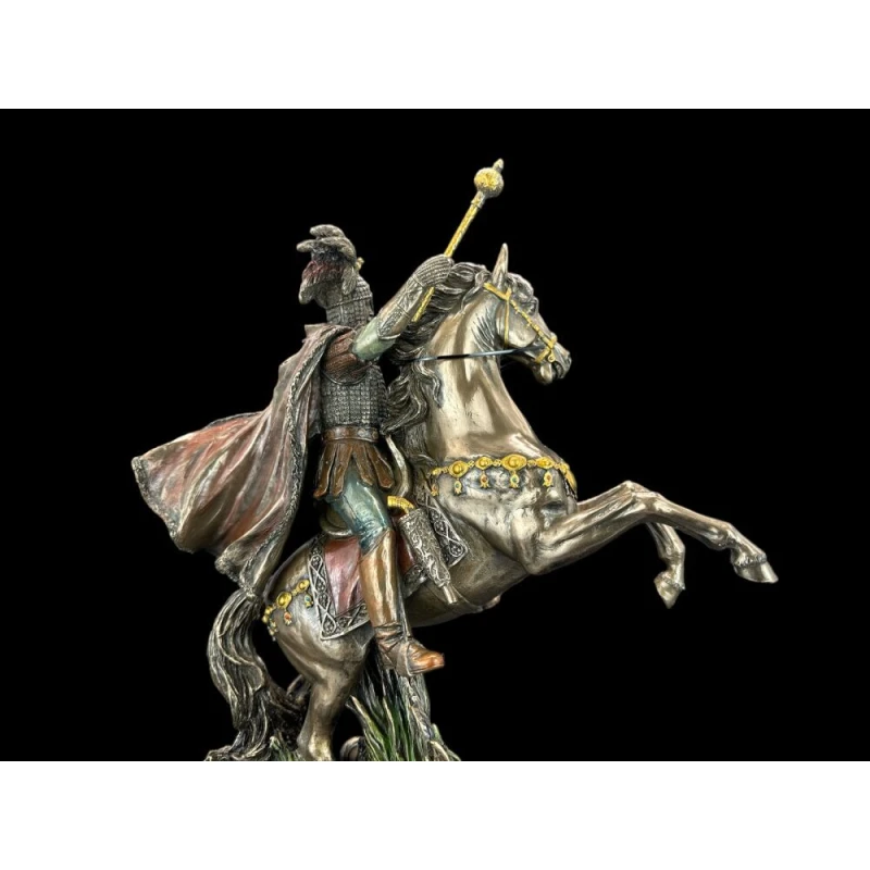 Ekskluzywna rzeźba figurka Król Jan III Sobieski 30,5 cm, Veronese CU02860A4 