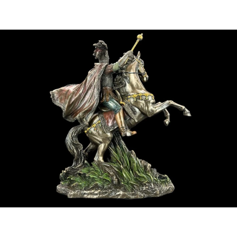 Ekskluzywna rzeźba figurka Król Jan III Sobieski 30,5 cm, Veronese CU02860A4 