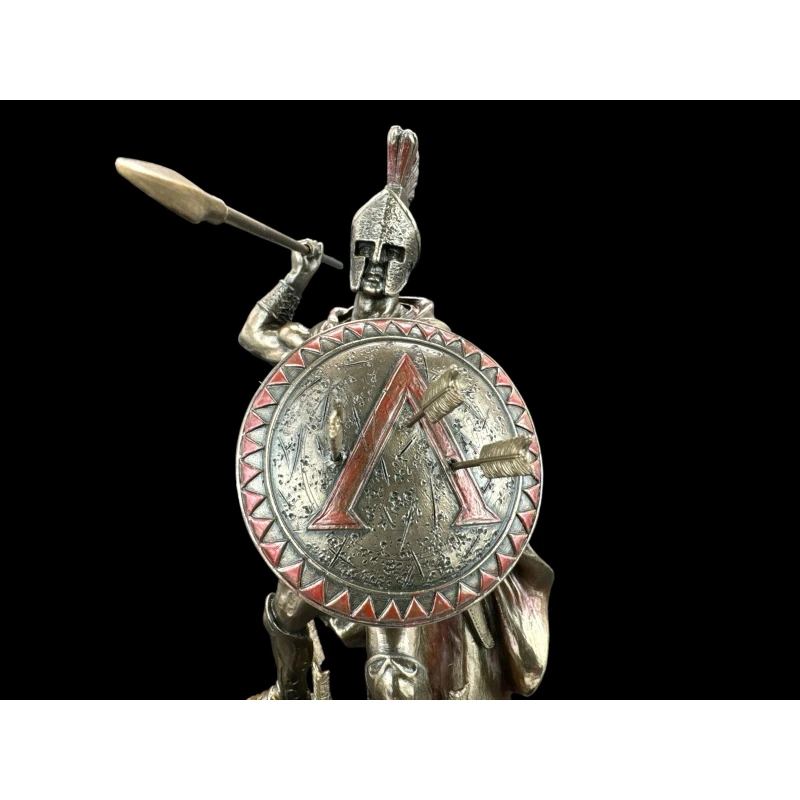 Ekskluzywna rzeźba figurka Król Sparty Leonidas 20 cm, Veronese WU77312A4