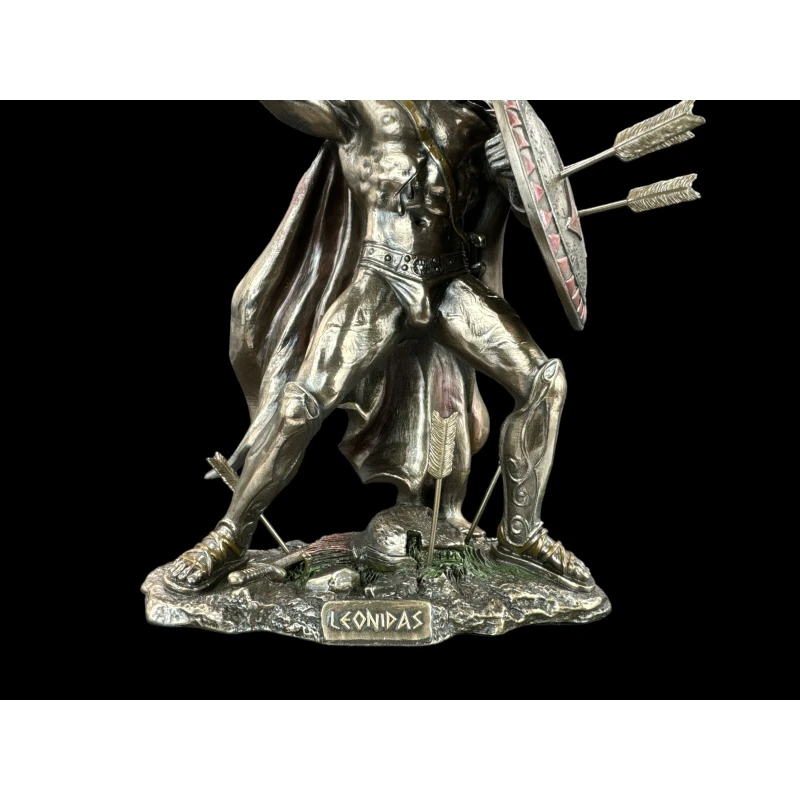 Ekskluzywna rzeźba figurka Król Sparty Leonidas 20 cm, Veronese WU77312A4