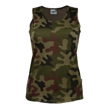 Elastyczna koszulka damska Tank Top WZ93 Haasta PL woodland