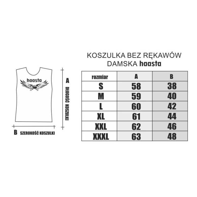 Elastyczna koszulka damska Tank Top WZ93 Haasta PL woodland