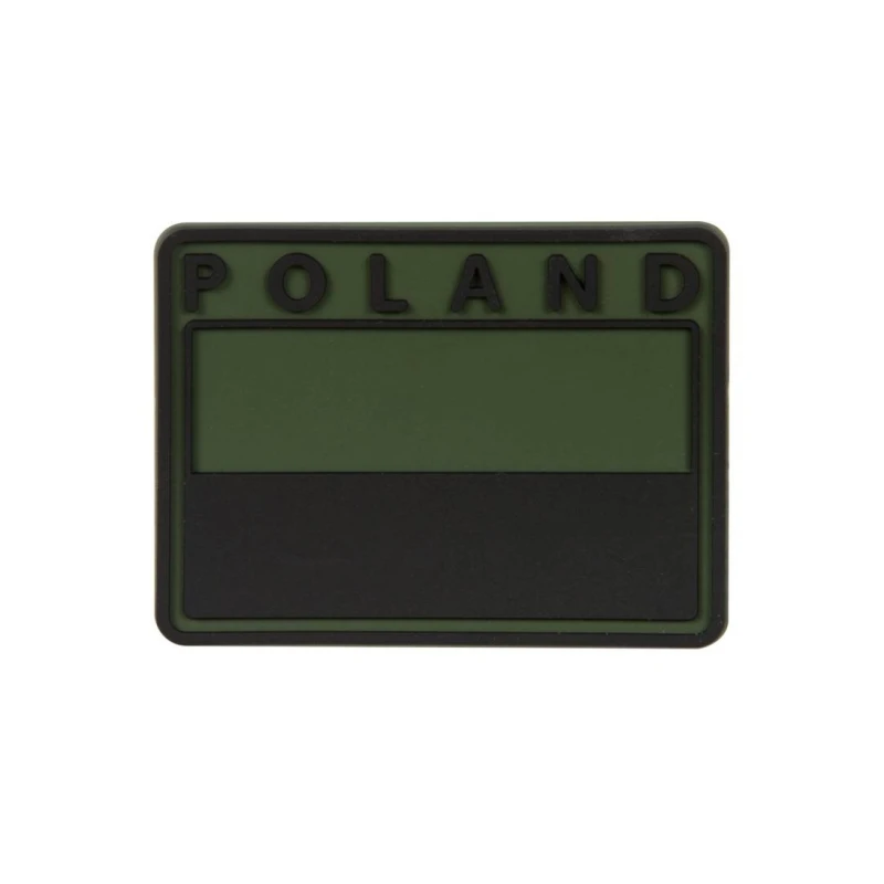 Emblemat "POLAND" PVC na rzep, olive Helikon-Tex 1 szt