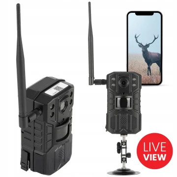 Fotopułapka noktowizyjna Redleaf RD6300 Sim LTE kamera obserwacyjna Live View