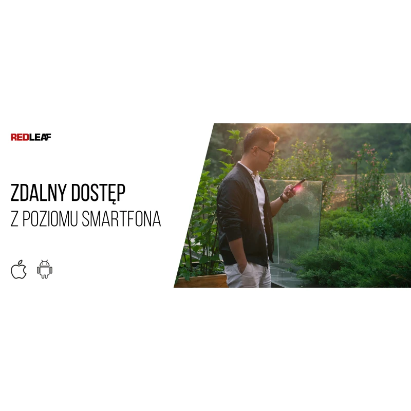 Fotopułapka z panelem słonecznym Redleaf RD7000 WiFi kamera, wyprzedaż