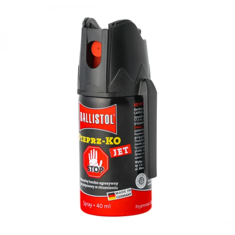 Gaz obronny KO 40 ml JET strumień Klever