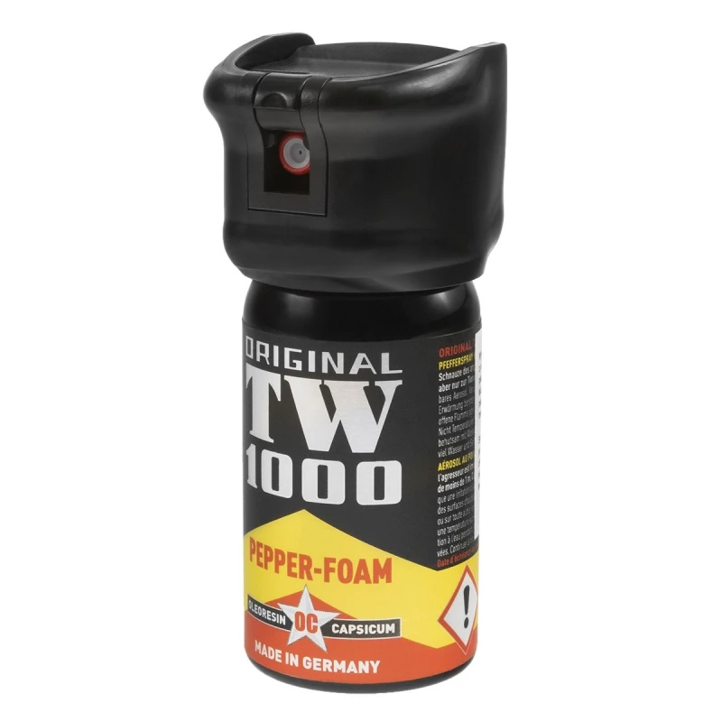 Gaz obronny TW 1000 FOAM 40 ml pieprzowy w pianie do pomieszczeń