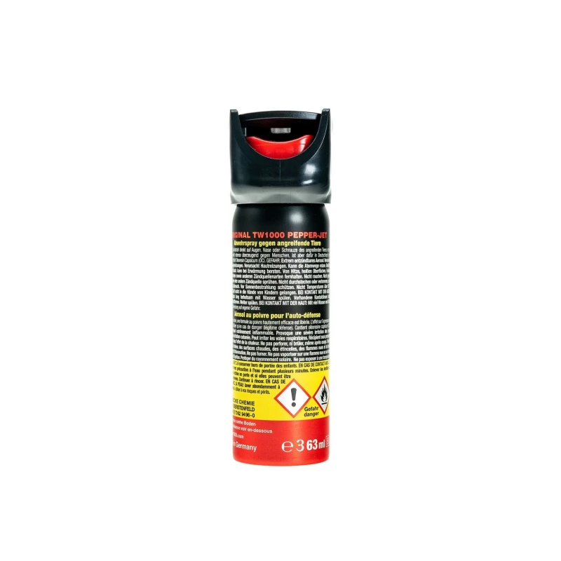 Gaz obronny TW 1000 FOAM 63 ml pieprzowy w pianie do pomieszczeń