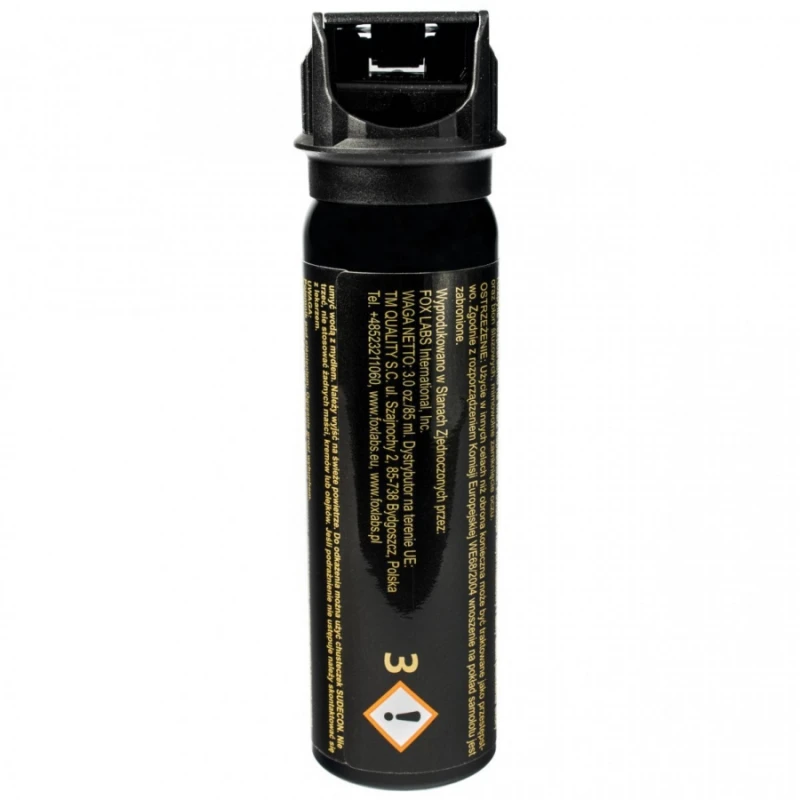 Gaz pieprzowy Fox Labs 5.3 85 ml strumień 3.0 oz  2% OC, 5,3 mln SHU