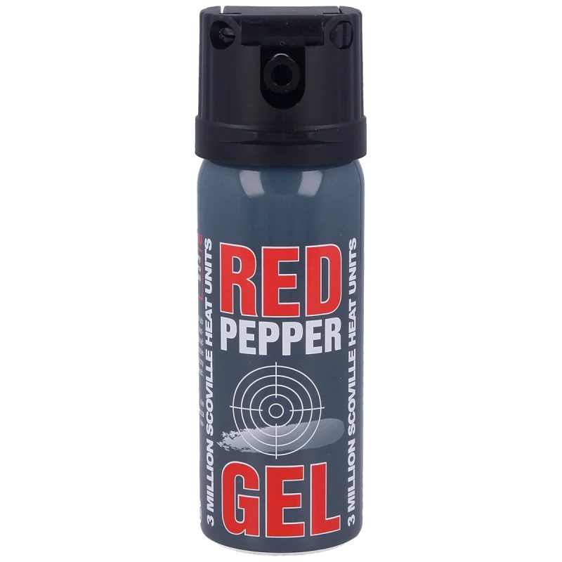 Gaz Pieprzowy Graphite Red Pepper Gel 3mln SHU 50 ml w żelu Cone chmura