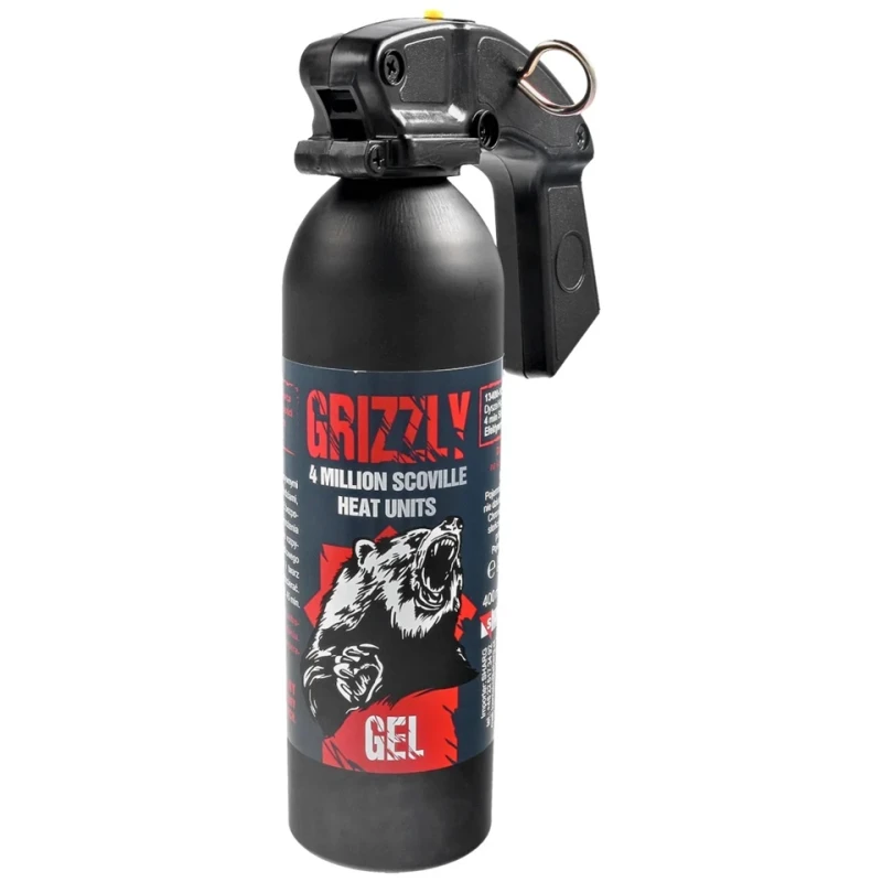 Gaz Pieprzowy na niedźwiedzie Grizzly żel 4 mln SHU, 26.4% OC 400ml 13400-HSC