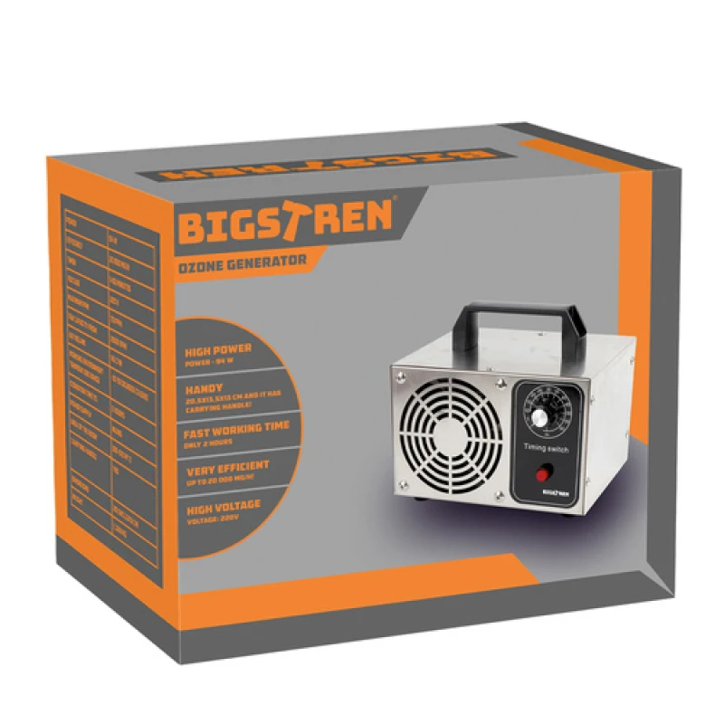 Generator Ozonu Ozonator Bigstren oczyszczacz powietrza do samochodów i pomieszczeń