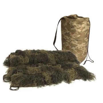 Ghillie siatka maskująca Anti Fire 140x100cm W/L 11962220