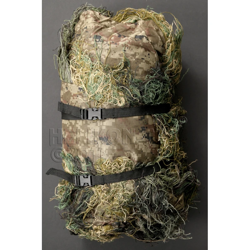 Ghillie Suit Digital Woodland HELIKON Kamuflaż snajpera M/L XL/XXL