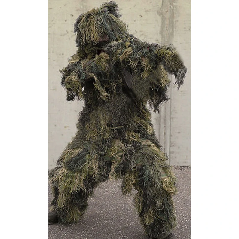 Strój maskujący do lasu Ghillie Suit Woodland Mil-Tec 11962020 Anti fire 