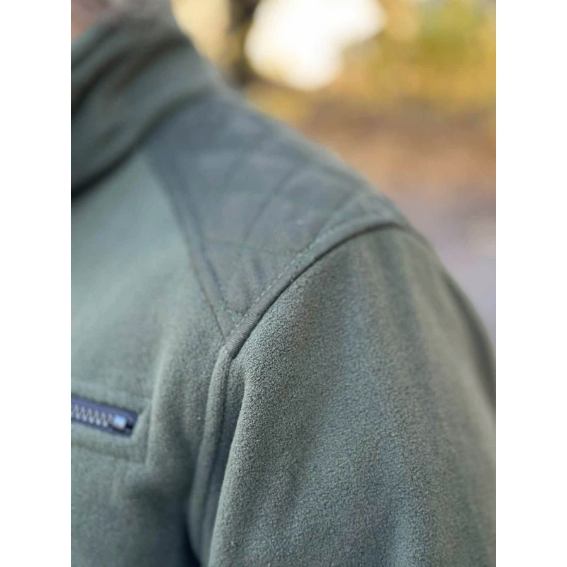 Gruby Polar myśliwski do lasu - oliwkowy, Bistana V.2