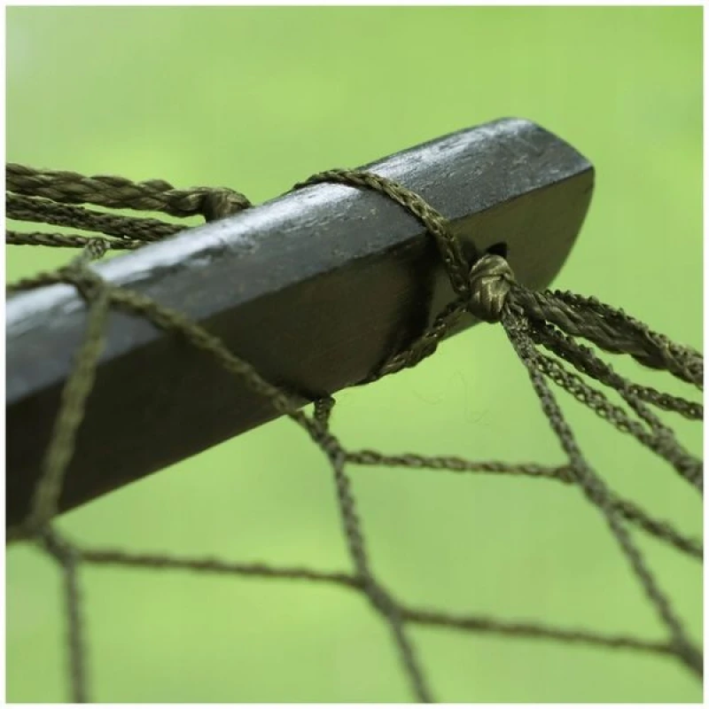 Hamak survivalowy - z drewnianymi poprzeczkami