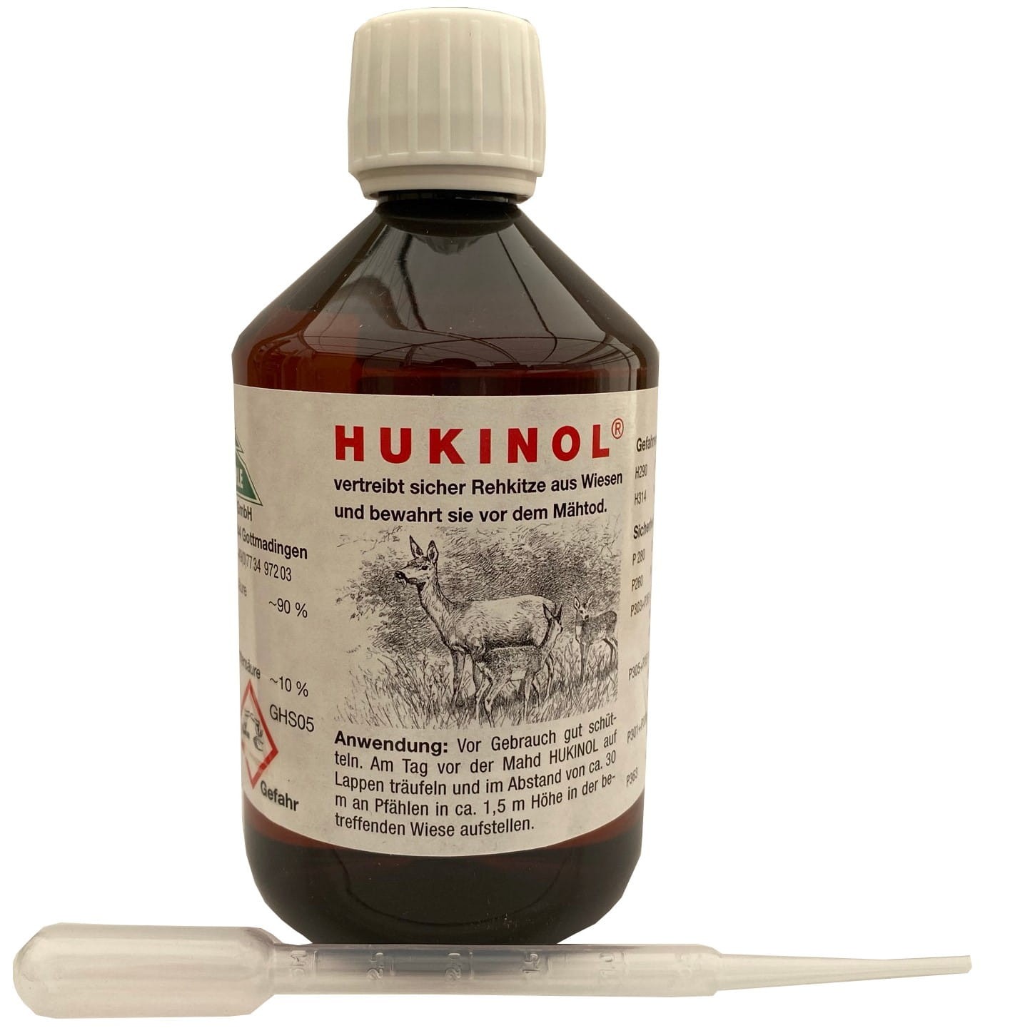 Hukinol 500 ml - Odstraszacz dzikich zwierząt, na dzika