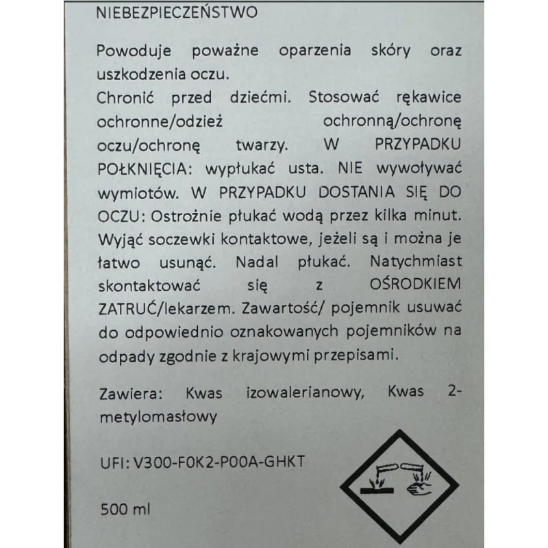 Hukinol 500 ml - Odstraszacz dzikich zwierząt - dzików, jeleni...