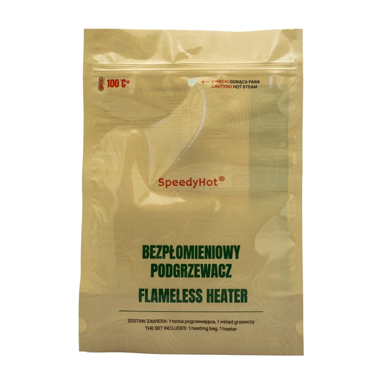 Jednorazowy, aktywowany wodą podgrzewacz chemiczny SpeedyHot Aidpol