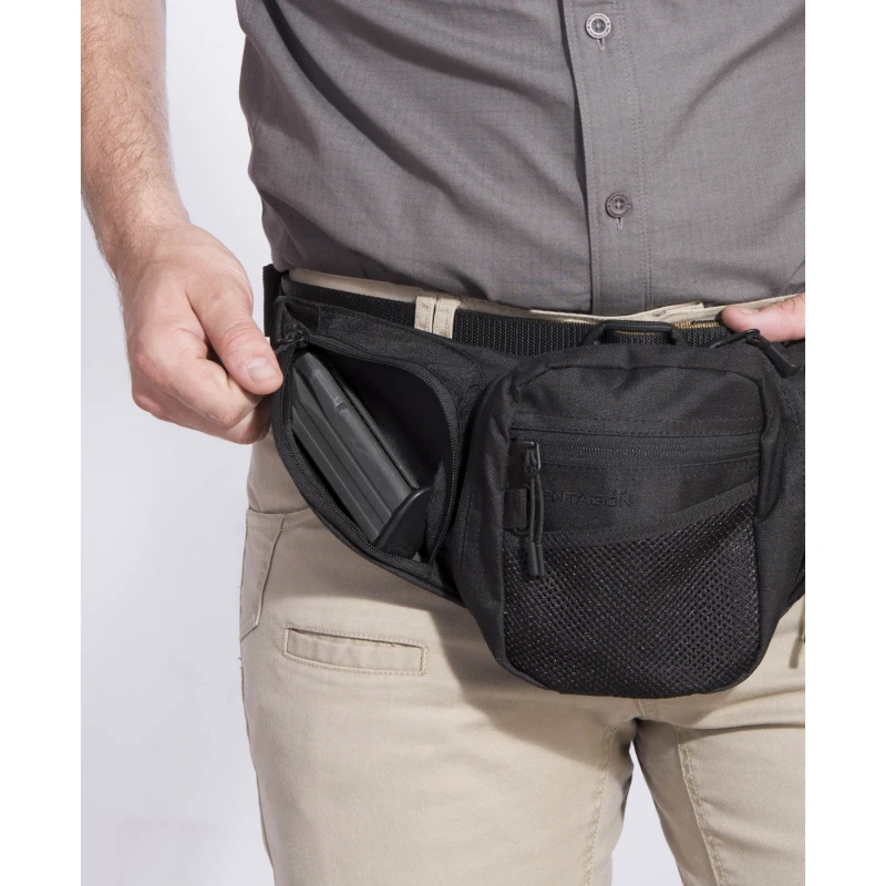 Dyskretna Kabura na broń Nerka Pentagon Nemea Gun Pouch black