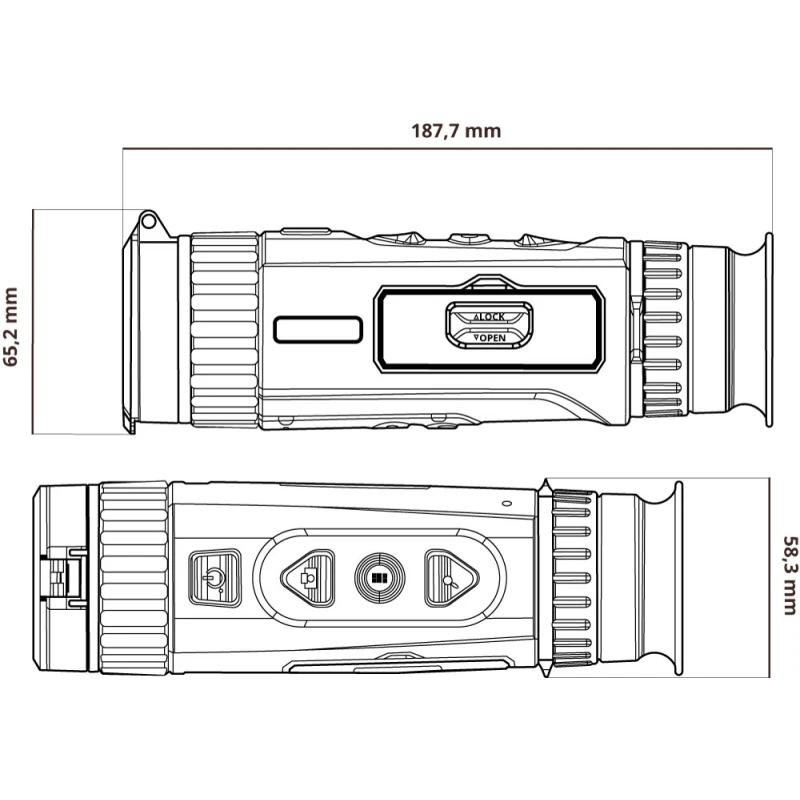 Falcon FH35 Termowizor HIKMICRO by HIKVISION w etui -