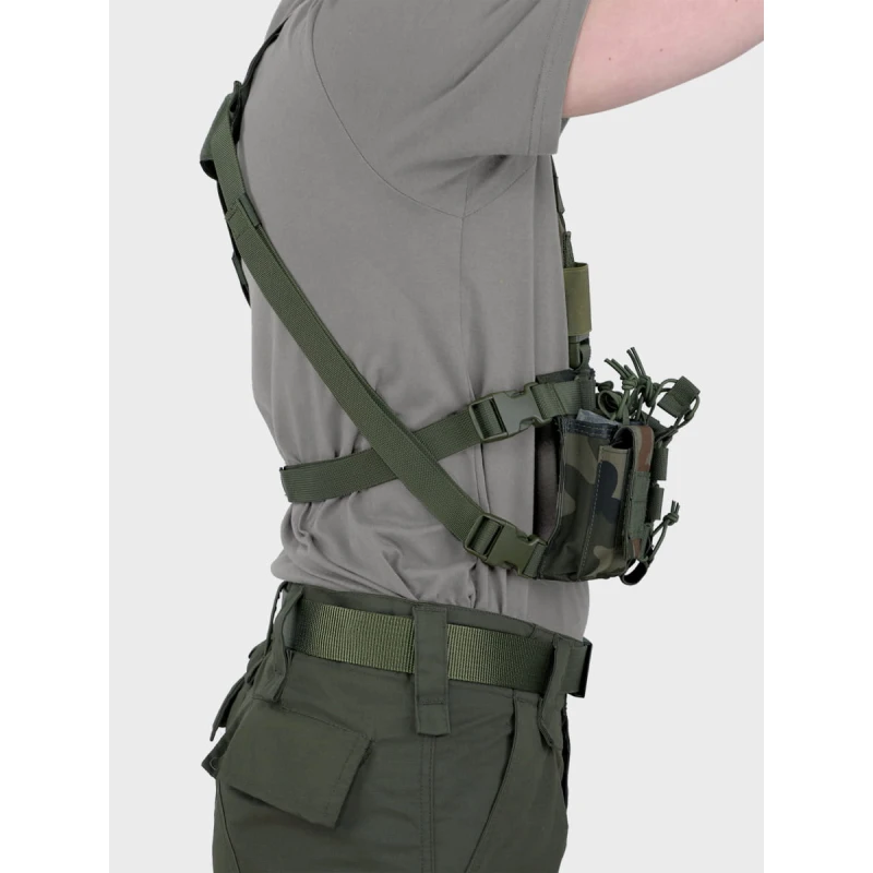 Kamizelka taktyczna CHEST RIG WZ.93 Dominator PL woodland