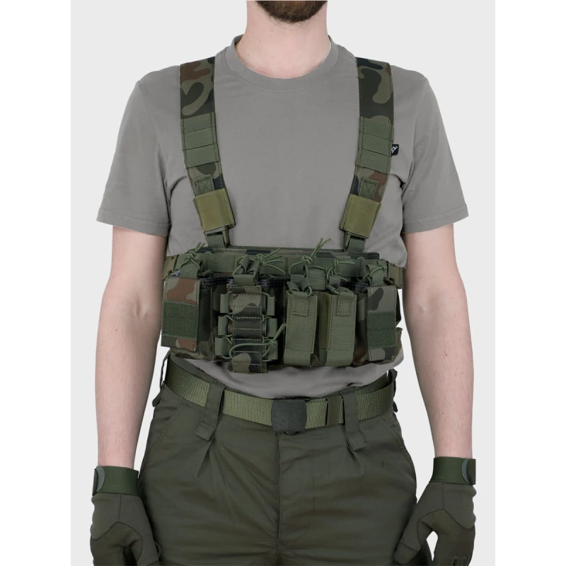 Kamizelka taktyczna CHEST RIG WZ.93 Dominator PL woodland