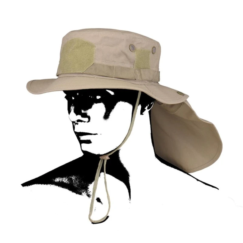 Kapelusz wojskowy turystyczny Boonie Hat piaskowy Camo