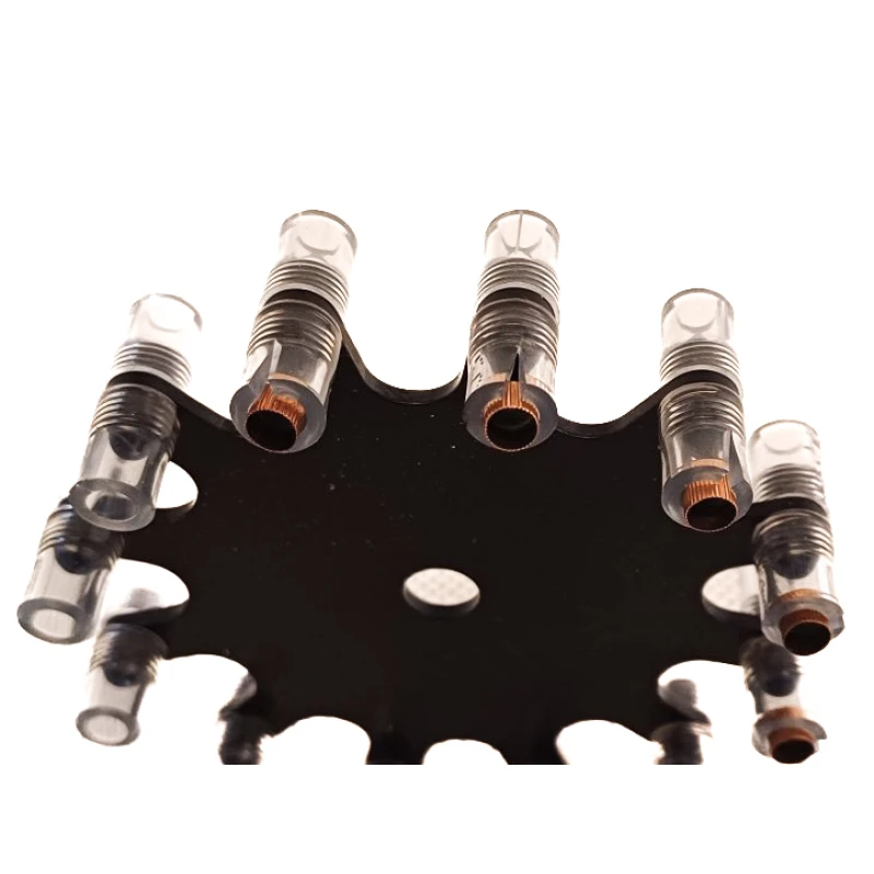 Kapiszonownik HEGE do kapiszonów 4 mm np. 1075 i 1075 Plus w skórzanym woreczku