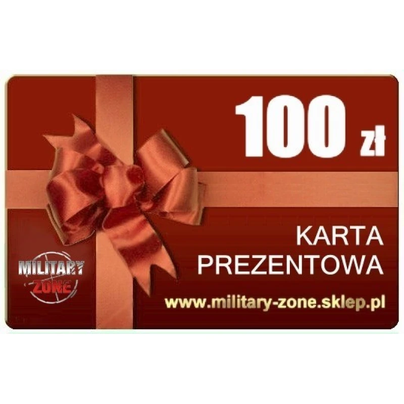 Karta Podarunkowa na prezent 100 zł