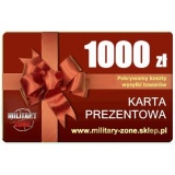 Karta Podarunkowa na prezent 1000 zł - Gratis wysyłka towaru