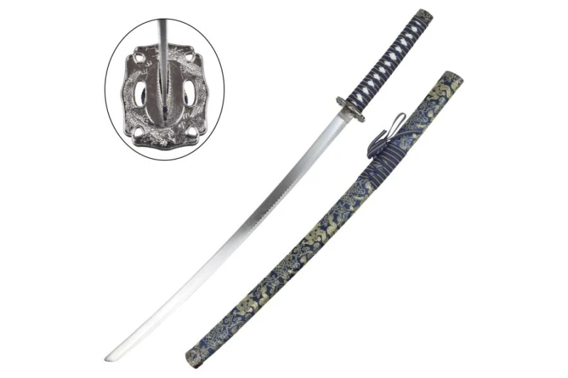 Katana HATTORI HANZO Blue HH029 - replika miecza samurajskiego