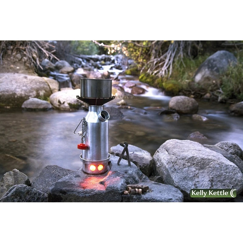 Kelly Kettle stalowy Base Camp SST (1.6 L)