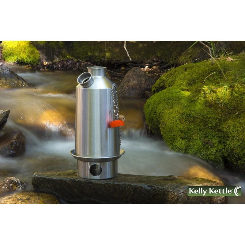 Kelly Kettle stalowy Base Camp SST (1.6 L)