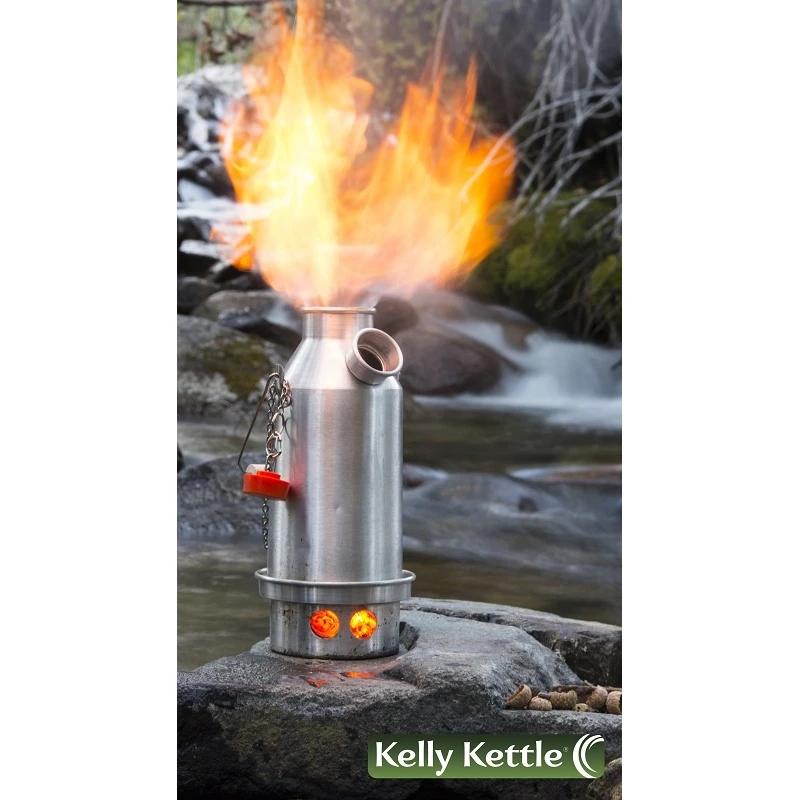 Kelly Kettle stalowy Base Camp SST (1.6 L)