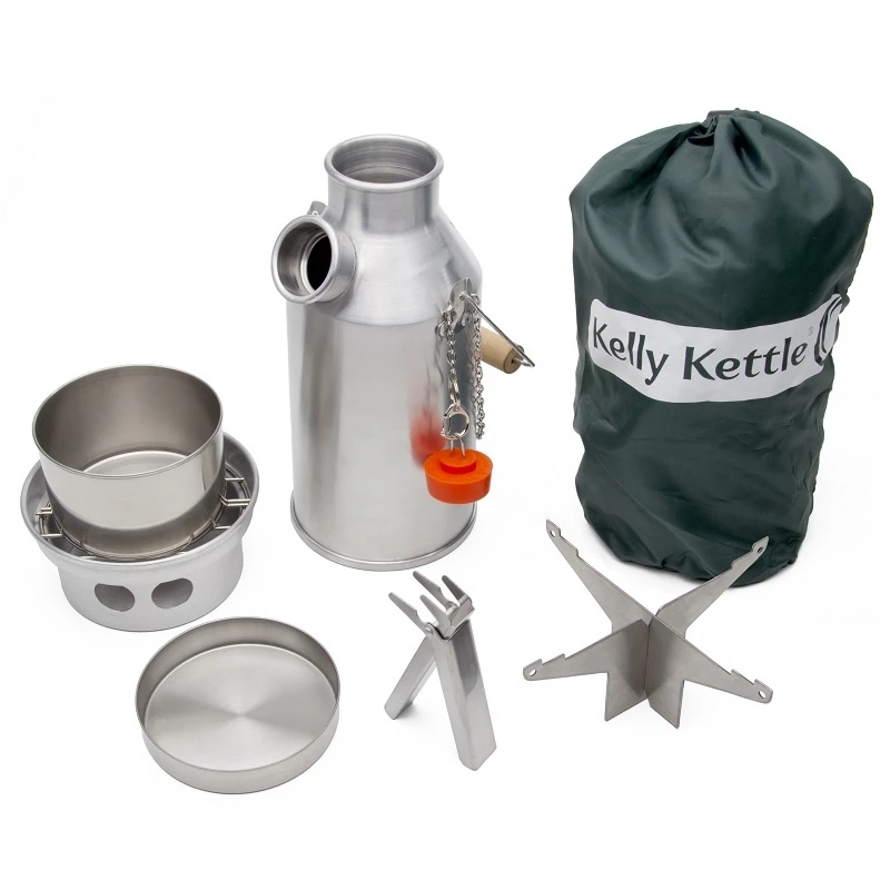 Kelly Kettle stalowy Base Camp SST (1.6 L)