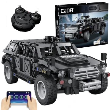 Klocki konstrukcyjne CaDA Auto zdalnie sterowane RC Fierce Warrior SUV Dual Mode 561 elementów