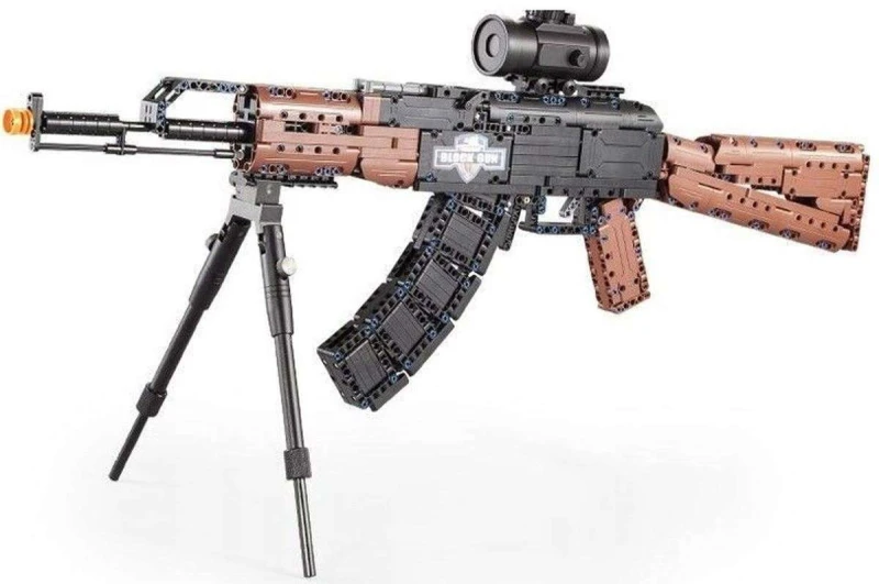 konstrukcyjne CaDA karabin AK-47 Kalashnikov realistyczny Assault Rifle 738 elementów C61009W