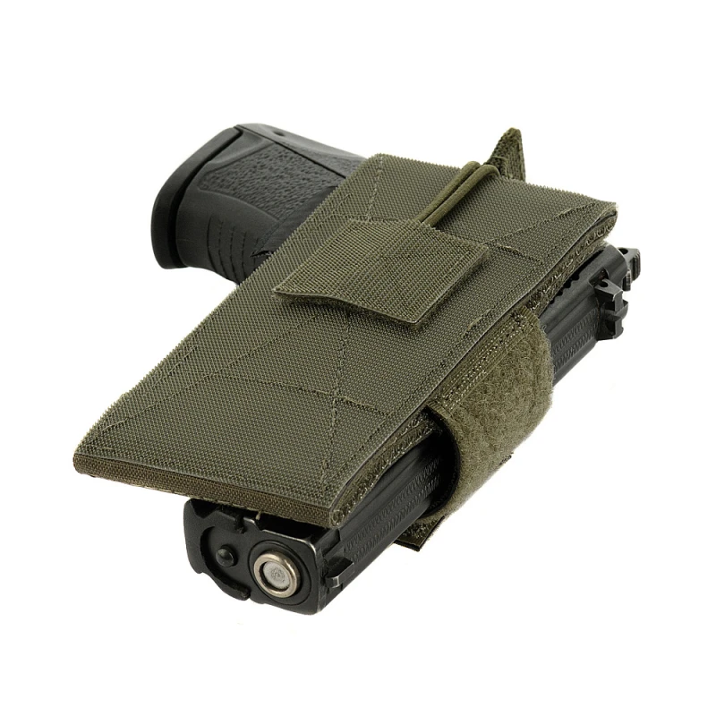 Dyskretna Kabura na pistolet na rzep M-Tac uniwersalna olive