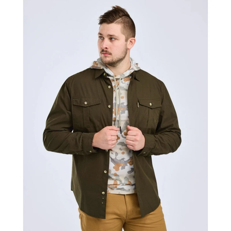 Koszula myśliwska Pinewood Safari 5128-135 długi rękaw Moss Green