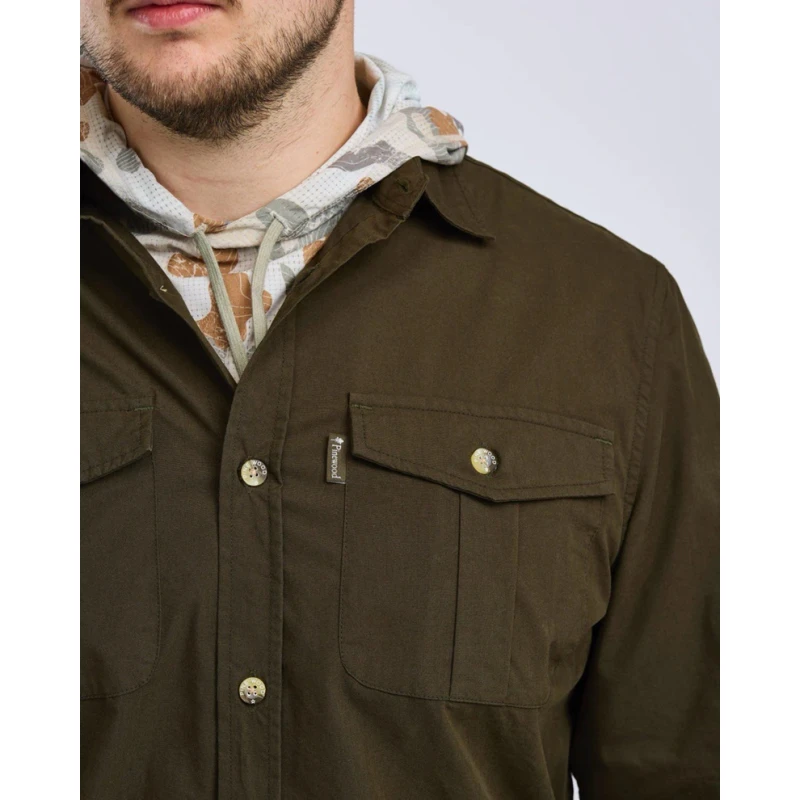 Koszula myśliwska Pinewood Safari 5128-135 długi rękaw Moss Green