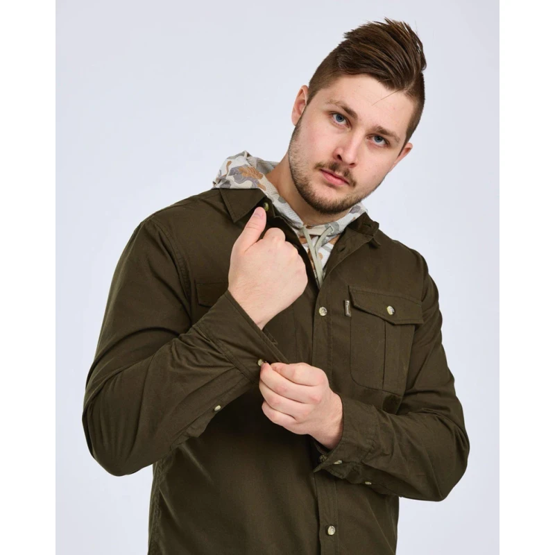 Koszula myśliwska Pinewood Safari 5128-135 długi rękaw Moss Green