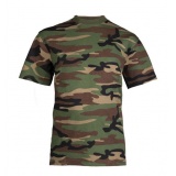 Koszulka dziecięca wojskowa woodland Mil-Tec