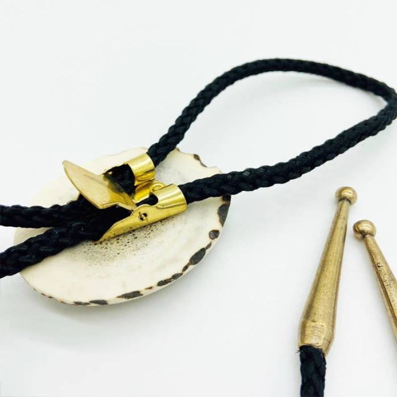 Krawatnik myśliwski / Bolo z brązu Kozioł