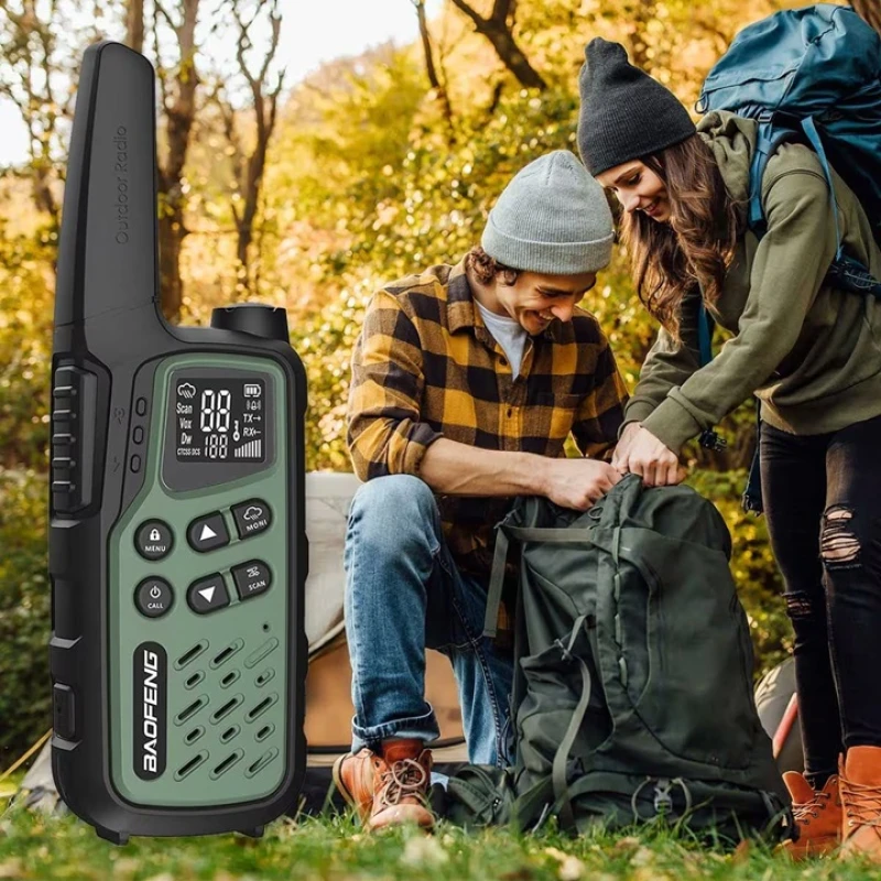 Krótkofalówka Baofeng BF-T25E PMR 2 szt. Green walkie talkie