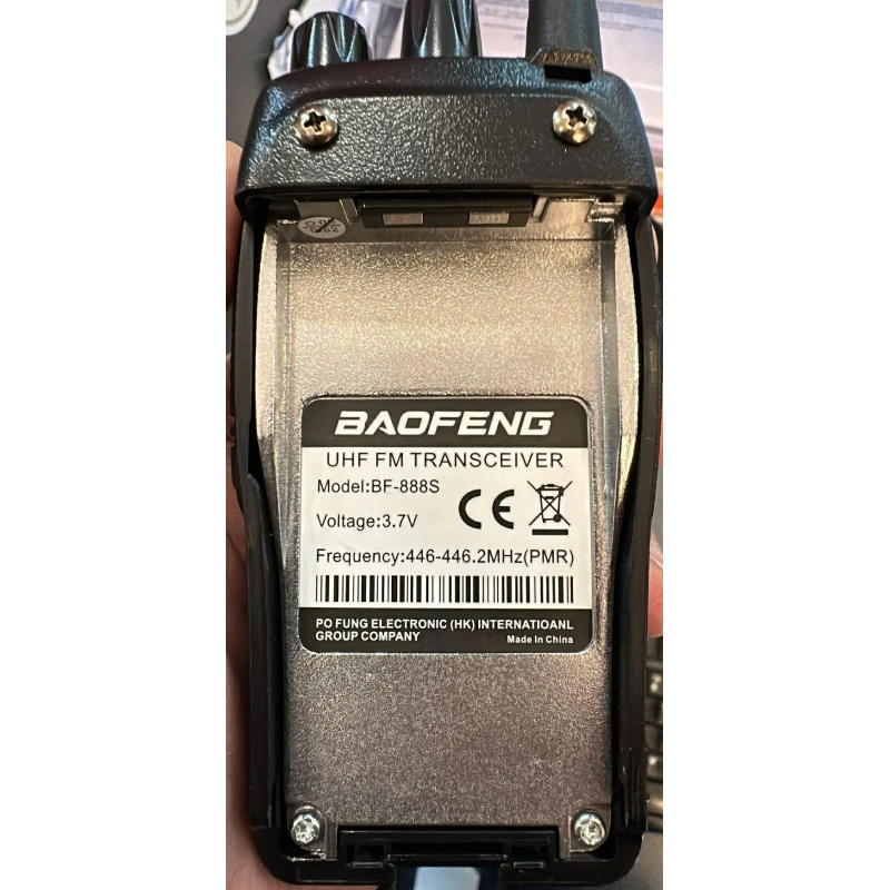 Krótkofalówka Baofeng BF-888S PMR - 2 szt. w komplecie ze słuchawkami 3W