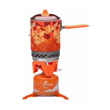 Kuchenka turystyczna, zestaw do gotowania Fire Maple FMS-X2 orange