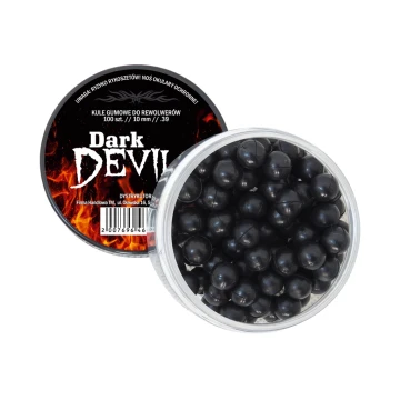 Kule gumowe Dark Devils do rewolwerów 10mm 0,55g 100 szt.